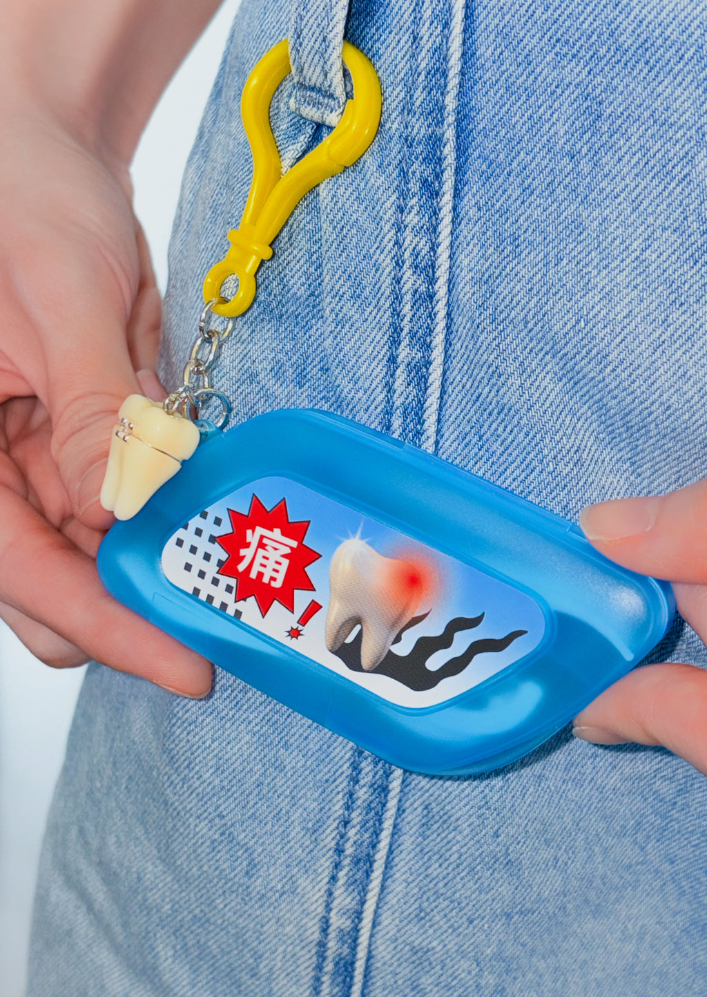 Dental Floss Case Keyring